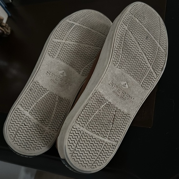 Sperry Mens leather top sider size 8.5 - Picture 8 of 11